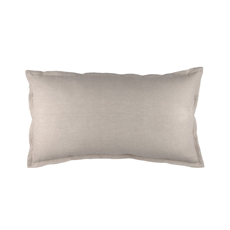 Rain Polyester Medium Pillow, Très grand lit, Beige