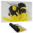 Bumblebee on a dandelion - 14.00"x24.25" Desk mat