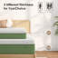 Matelas en mousse viscoélastique imprégnée de gel, matelas simple avec housse amovible et lavable-1997749159