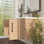 Meuble-lavabo mural 42 po avec lavabo en acrylique renforcé Victoria-97880861