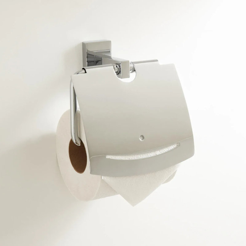 Helsinki Collection Wall-Mount Toilet Paper Holder, Chrome