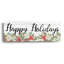 «Happy Holiday Sign» par Cindy Jacobs, art mural en verre acrylique-1833126960