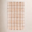 Hand-Woven Plaid Jute Rug