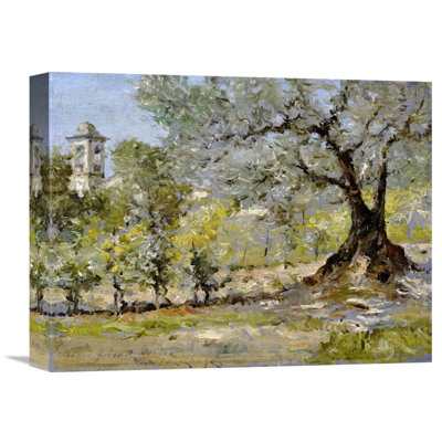 " Olive Trees In Florence " by William Merritt Chase