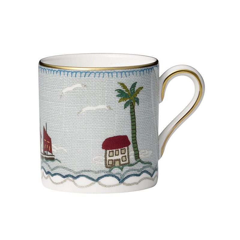 Kit Kemp Sailors Farewell Bone China Espresso Cup