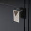 Meuble-lavabo avec lavabo en céramique et grand meuble-lavabo en bois