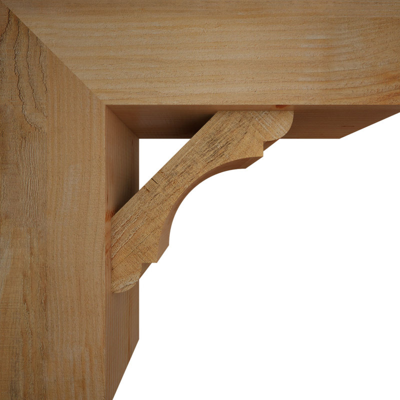 Support de bloc olympique avec entretoise décalée, 22 X 22, Sapin Douglas de l 8 po (scié brut)