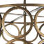Lustre cylindrique unique à 6 lumières Ringlet
