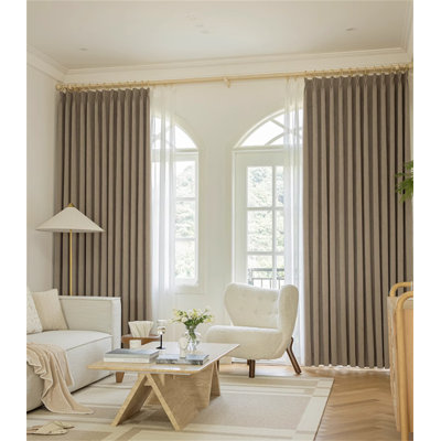Room Darkening Single Curtain Panel