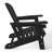 Outdoor Poly Adirondack Chair With Side Table-118433315