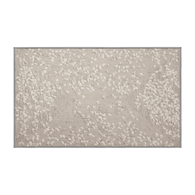 Machine Washable Gray Area Rug