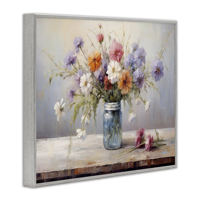 Fleurs sauvages en campagne, estampe numérique par Franklyn Gregory, H 11 po x l 14 po, Estampe numérique Farmhouse