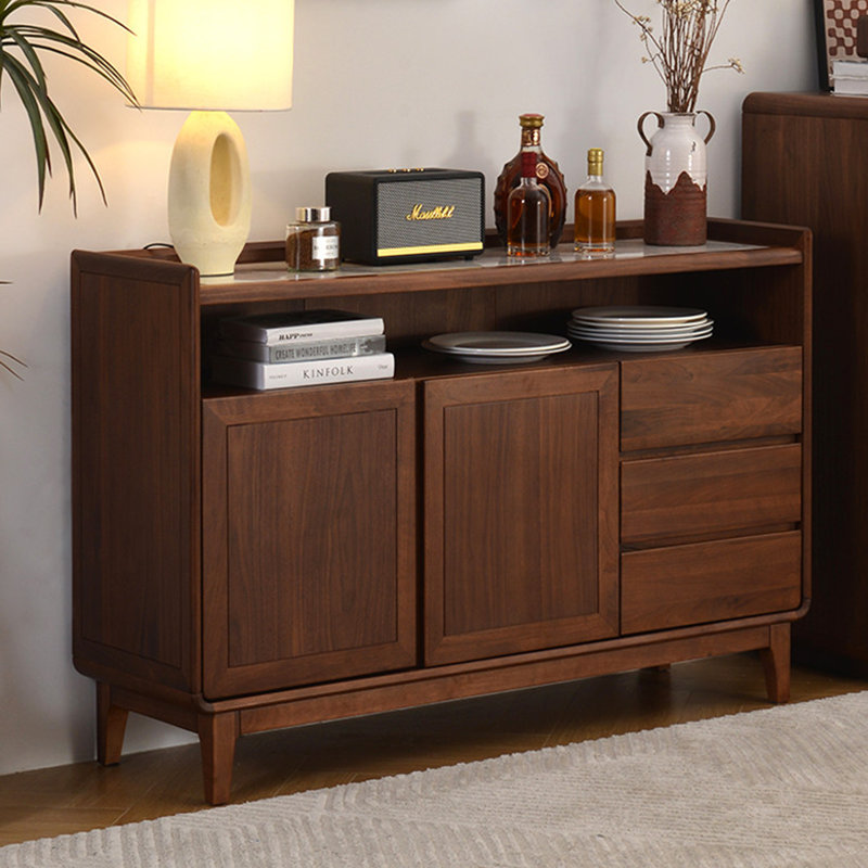 Buffet rétro de style chinois minimaliste