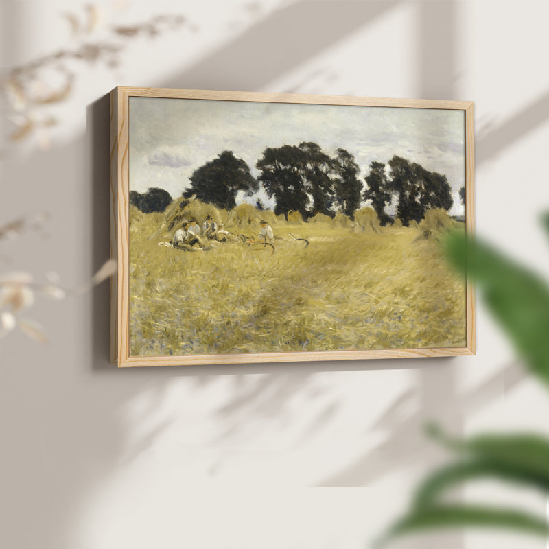 Paysages rétro-DCCXLV-Reproduction encadrée - réversible, H 11 po x l 14 po, Naturel