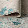 Tapis bleu / gris Lasley