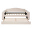 Lit de jour rembourré avec accoudoirs de rangement, couchette et dernier système audio Bluetooth intégré, molleton Teddy-989095423-989095421