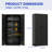 Filing Cabinet, High Storage Cabinet With 2 Doors For Home, Office