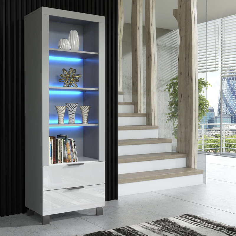 Enzo Display Cabinet, Blue