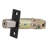 Pro Square Replacement Single/Double Deadbolt Compatible Latch in Oil Rubbed Bronze