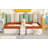Full Size Upholstered Daybed Frame With Fence And Stairs, Combining Comfort And Safety For Modern Bedrooms-525928661-525928659