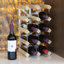 Kenly Tabletop Wine Bottle Rack Brown