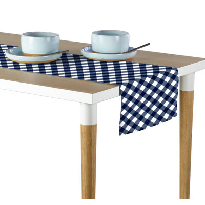 Artia Gingham Check Table Runner