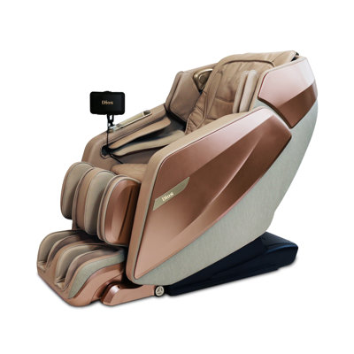 Dios Flexa - la première chaise extensible à corps entier à 181 ° du monde | Le plus long rouleau de 56 po à 6 niveaux de l'industrie et un premier massage de précision à la cheville en 4 étapes - Or rose