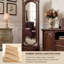 74.8"American-style solid wood floor-standing dressing mirror