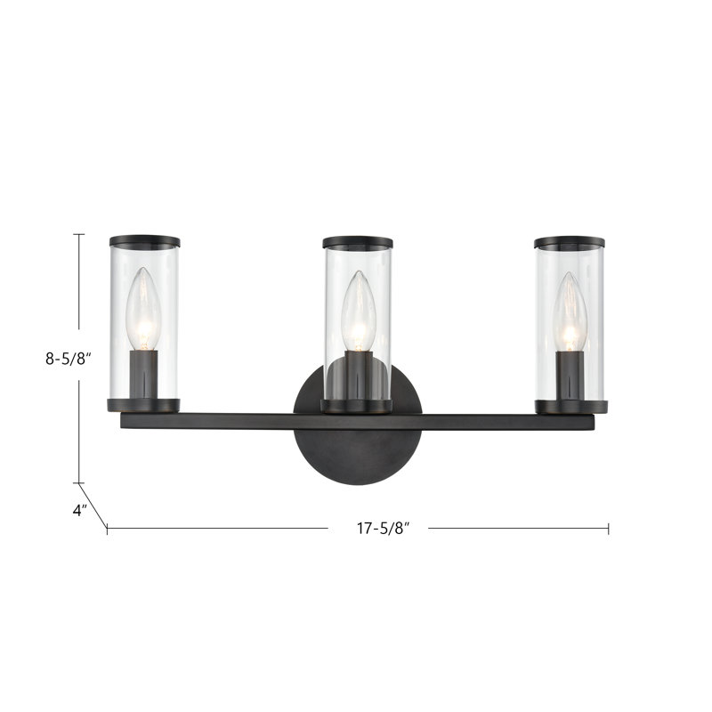 Revolve 3 - Light Vanity Light, Urban Bronze