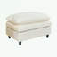 Canapé avec repose-pieds et coussin moelleux-1363940286