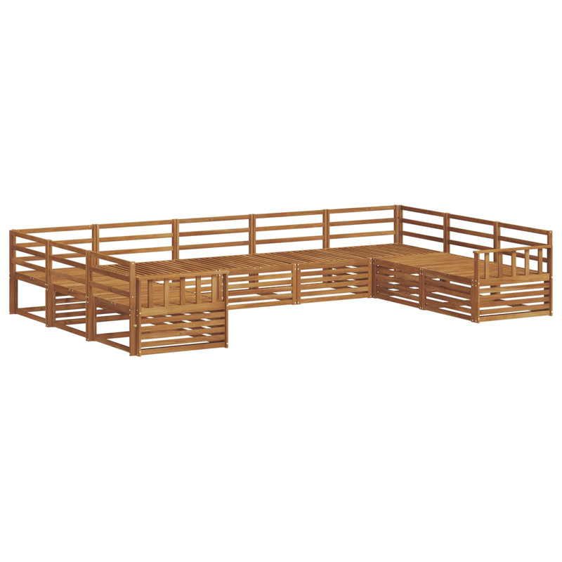 404cm Wide Patio Sectional Set
