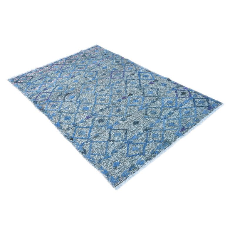 Tapis bleu 4 x 6 Philip