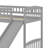 Stairway Twin Size Loft Bed With Slide-1932304830