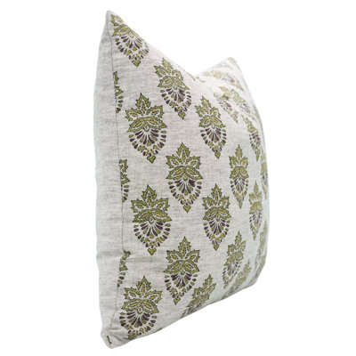Housse de coussin à motif de bloc Fab Fabine - Samrat