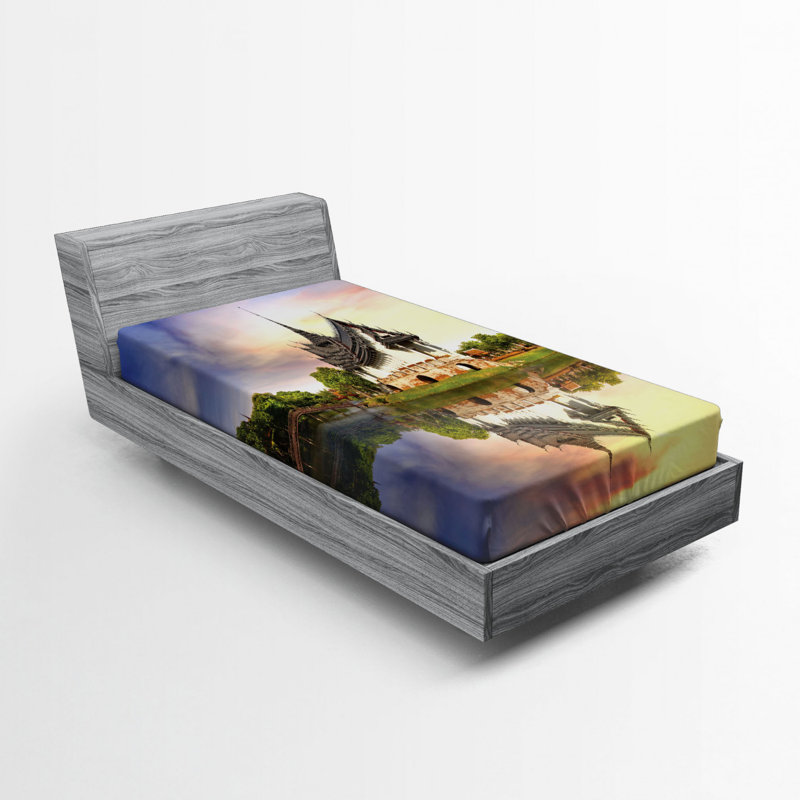 Microfiber Fitted Sheet, Twin Fitted Sheet