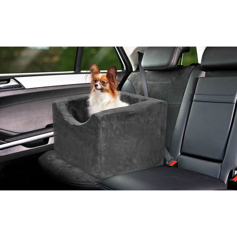 Siège d'appoint pour chien en mousse haute densité Dollie Co-Pilot, H 16 po x l 13 po x P 19 po, Chameau