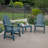 Anette Outdoor Adirondack Chair With Table-836815653