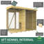 Dog Kennel and Run Full Height-81403543