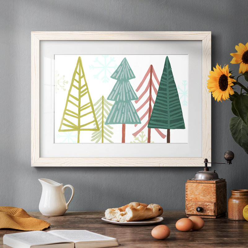 Collection Modern Holiday A - reproduction de cadre photo simple, H 26 po x l 38 po x P 1,5 po, Blanc