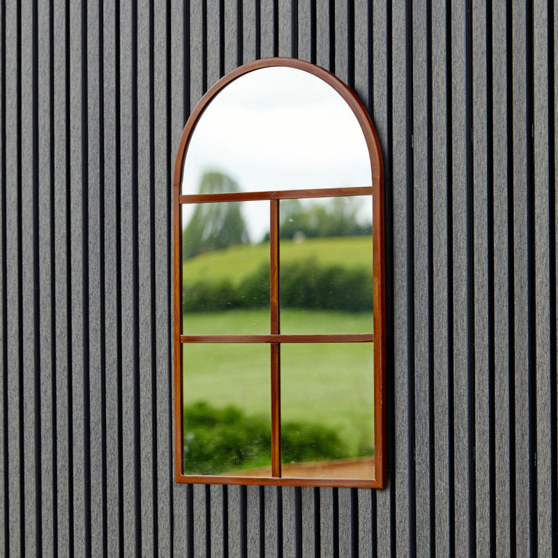 Metal Arch Wall Mirror
