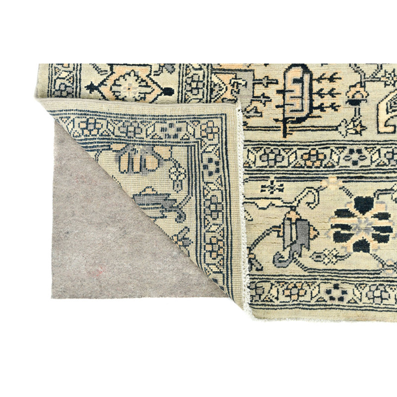 Tapis oriental carré tribal 6X6 One-of-a-Kind