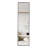 Gray Solid Wood Frame Full-Length Mirror-2000961941-2000961942
