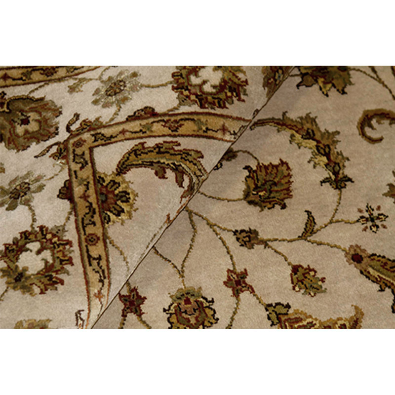 Hand Knotted Floral Area Rug