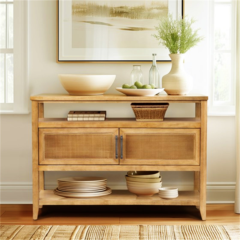 2 Door Storage Console Table