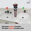 Drain escamotable pour salle de bain Mokleba-123261483