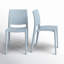 Chaise d'appoint empilage pour ensemble repas de patio Burt-2070448612