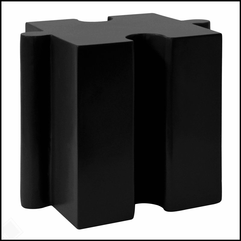 Table d'appoint casse-tête, table modulaire à bord concave MGO - Mobilier d'intérieur et d'extérieur polyvalent pour des aménagements personnalisés