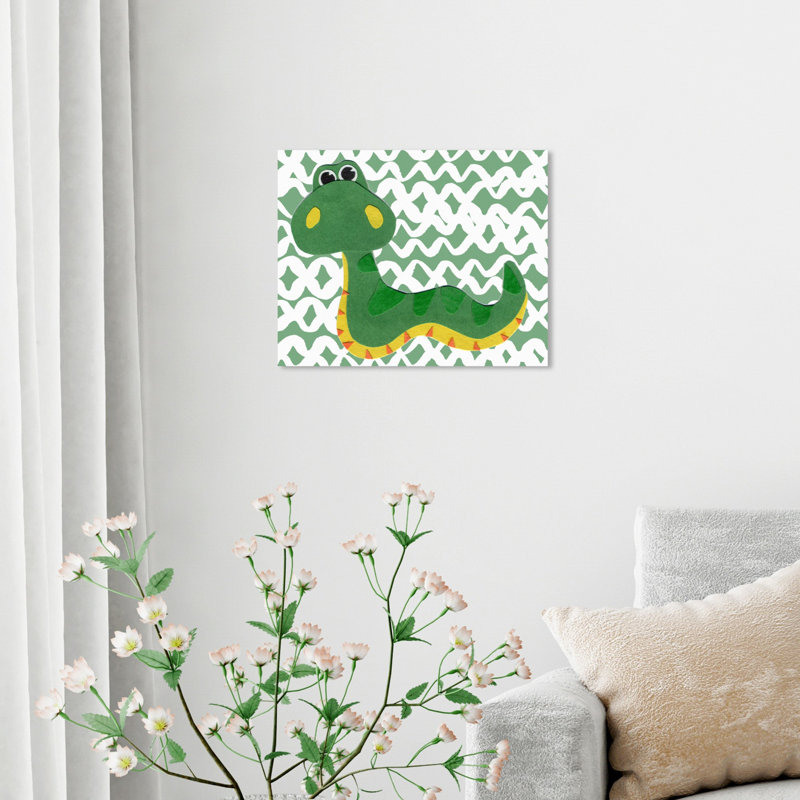 Art sur toile serpiente Farrar, H 20 po x l 24 po x P 1,5 po