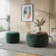 Ensemble de 2 tabourets de coiffeuse 25 po avec rangement pour la chambre à coucher, table basse, rotin tissé, table basse et tabouret pour le salon, vert-1796311175