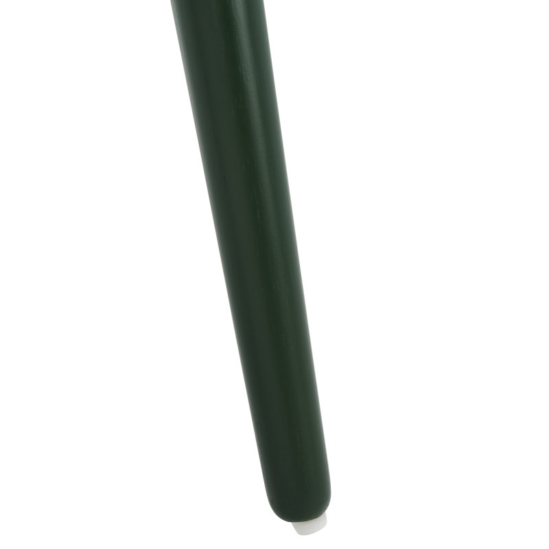 Chaise d'appoint en bois massif Rolde, Vert jardin